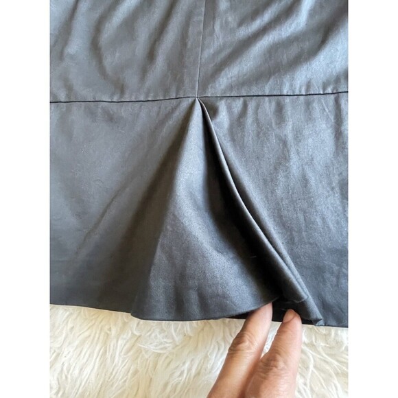 Akris Punto Women’s Size 8 Black A Line Skirt Straight Skirt With Rear Pleat - Picture 8 of 11